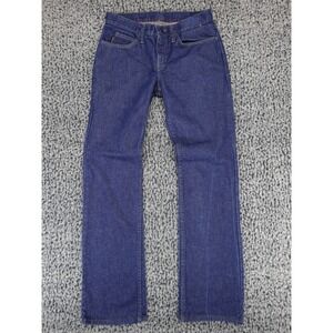 Bulwark CAT2 2112 Women‎ Blue Denim Straight Leg Workwear Jeans Sz 6 Zip Fly